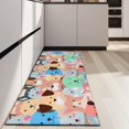 thumbnail image 4 of Cartoon Dog Kitchen Rug Mat,Kitchen Runner Rugs Non Skid Washable,Decorative Kitchen Floor Mats for Kitchen,Sink,Laundry,17"X47", 4 of 5