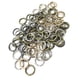 thumbnail image 5 of 50 Pcs Anillos Abiertos de Colores Mixtos Llamativos de Metal Puede Utilizar para Hebilla de Enlace de Cuero 13mm Macarena Anillos de salto de metal, 5 of 8