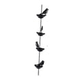thumbnail image 2 of Cadenas de protección contra aves para canaletas, recolectores de agua de lluvia de metal para exteriores 4 pájaros, 2 of 9