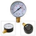 thumbnail image 2 of Yibooy Low Pressure Gauge for Fuel Air Hydraulic 50mm 0/15 PSI 0/1 Bar 1/4 BSPT, 2 of 8