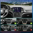 thumbnail image 3 of 10.1" Android 14 Car Radio Stereo for Jeep Grand Cherokee Trackhawk WK2 2014-2020 (5" OEM Screen), CarPlay/Android Auto/GPS Navi/Wi-Fi/BT 5.0/SWC/DSP/2+32GB, 3 of 14