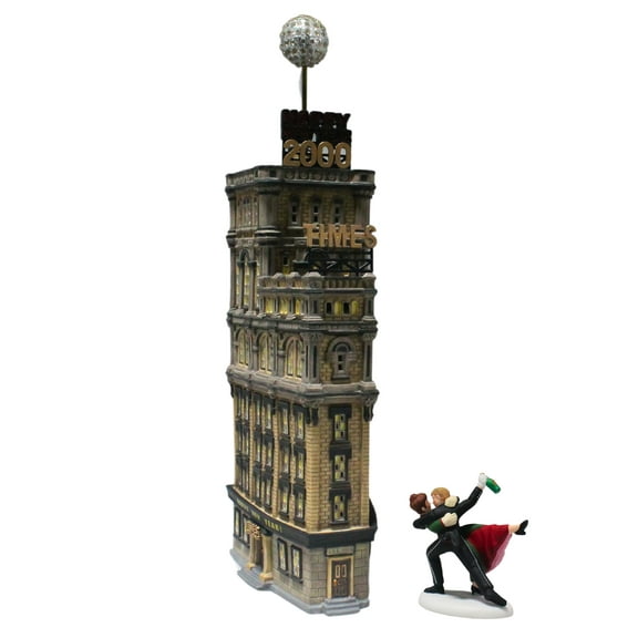Department 56: 55510 The Times Tower - Set of 2 | Worn Box