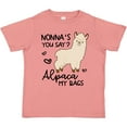 thumbnail image 3 of Inktastic Nonna's You Say Alpaca My Bags Boys or Girls Toddler T-Shirt, 3 of 5