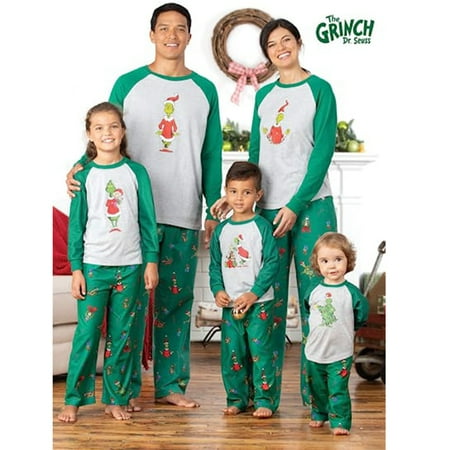 

Grinzi Christmas parent-child wear family wear cartoon character pajamas Christmas pajamas parent-child family home wear