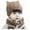 Coffee, variant on Crochet Earflap Hats Baby Boy Girl Winter Hat Cat Beanie Hat with Scarf Lined Knitted Cap