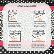 American Home Collection 4-6 Pieces Ultra Soft Patchwork Printed Bed Sheets Set