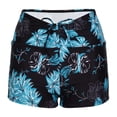thumbnail image 4 of Plus Size Swim Shorts for Women Beach Trunks Athletic Running Shorts Bathing Suits for Women Summer Tops Clothes Outfits 2026 Fashion Sky Blue XL, 4 of 4