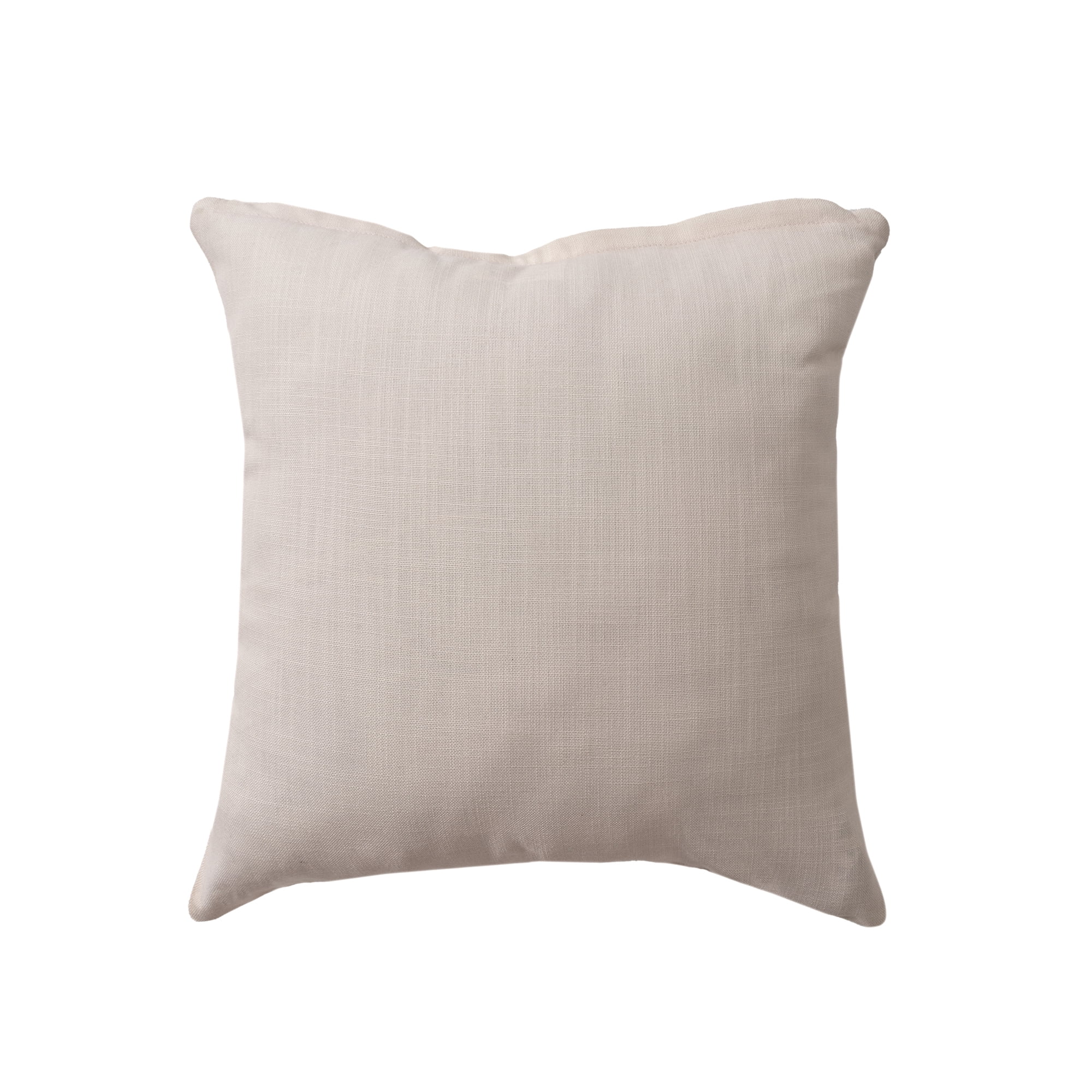 Ox Bay Olympia 22" x 22" Red/White Palm Leaf Tropical Indoor/Outdoor Decorative Throw Pillow Cover