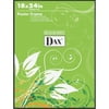 DAX Coloredge Poster Frame, Clear Plastic Window, 18 x 24, Black
