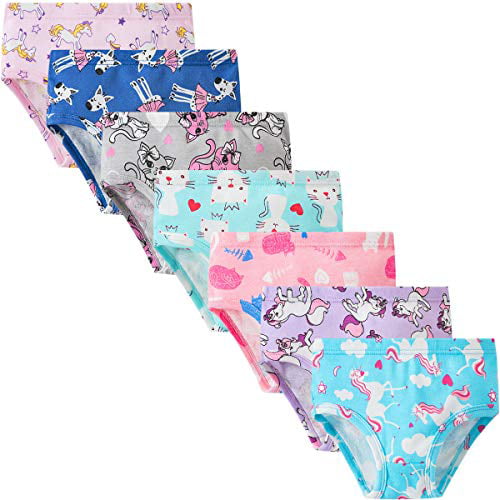 Girls 4 Pack of Hipster briefs Age 8/9 Years 