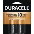 thumbnail image 1 of Duracell 1.5V Coppertop Alkaline, C Batteries, 2 Pack, 1 of 7