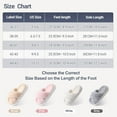thumbnail image 7 of Womens Slippers Fluffy Slippers Ultra Comfy Open Toe House Slippers Memory Foam Non-slip Indoor Outdoor Slippers Fuzzy Slippers Soft Thick Sole, 7 of 7