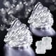 thumbnail image 1 of Luces de hadas, 10M 100 luces de hadas LED blancas de cobre que funcionan con pilas con 8 modos, luces de hadas impermeables IP65 para decoración interior/exterior para dormitorio, Navidad, boda, fiesta, hogar, 2 unidades brillar Electrónica, 1 of 5
