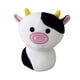 thumbnail image 2 of Lindo muñeco de peluche de vaca de peluche, juguete suave y cómodo, abrazable, apto para niños. Blanco negro, 2 of 9