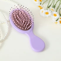 Clearance!Mini Detangler Hair Brushes, Travel Detangling Brush Soft Bristles Wet Dry Small Hairbrush Comb for Kids Girls Toddler Women Most Hair Types Smoothing with Ease Knots, Multi Color