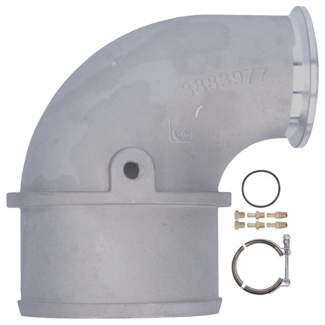 Sailing Kit de adaptador de tubo de codo de motor para turbocompresor Cummins HX35 HX40 6BTA HX55