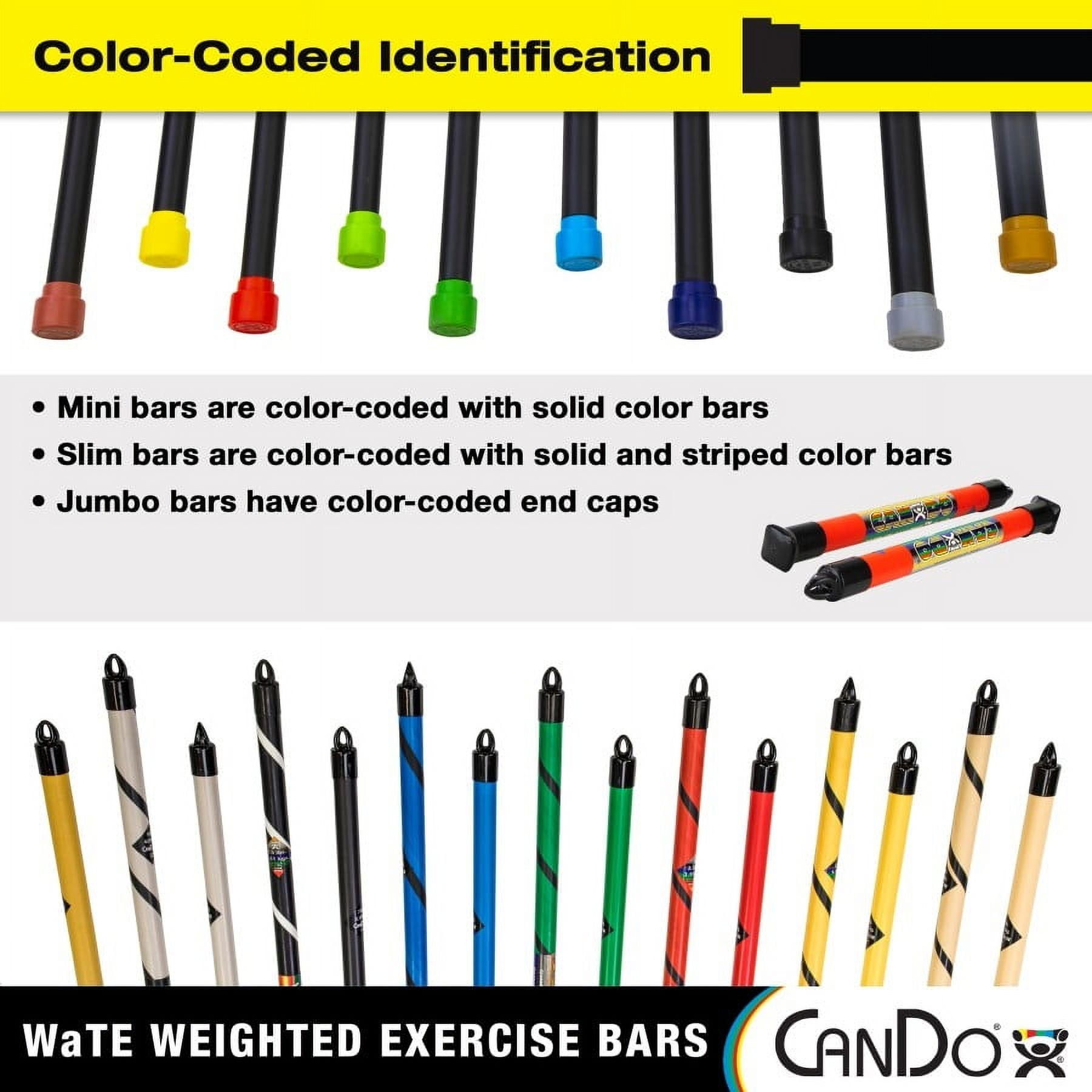Cando Mini Wate Bar Pair, 14" Length