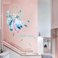 thumbnail image 3 of Mural Dream Catcher Tatuajes de pared Feather Dream Catcher Etiqueta de la pared Poster Boy Girl Dream Catcher para el dormitorio Pluma Etiqueta de la pared Decoración de la pared TUNC Sencillez, 3 of 5