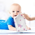 thumbnail image 5 of Dreamtimes 3 PCS Colorful Butterflies Daisy Flowers Baby Muslin Washcloths, Face Towel Burp Cloths Ultra Soft Absorbent Cotton Bath Wipes Towels for Newborn Boys Girls, 5 of 7