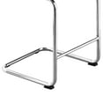 thumbnail image 7 of 26" Rattan Bar Stools, Set of 2, Rattan Counter Height Velvet Armless Bar Stools with Cane Back for Home Office Kitchen Island, 7 of 7