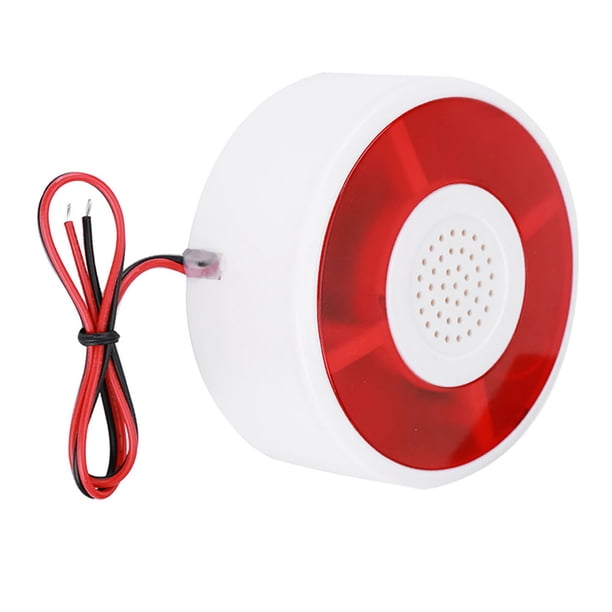 DC 12v LED, Alarma Señal Estroboscópica Advertencia Sensor De Movimiento Con Cable Lámpara Intermitente Alarma De Seguridad 12v Sirena De Luz