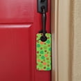 thumbnail image 4 of Lots of Ladybugs and Leaves Pattern Plastic Door Knob Hanger Sign, 4 of 6