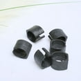 thumbnail image 7 of Unique Bargains 24Pcs Breuer Chair Floor Glides Single Prong Round U-Shape Plastic Caps 25mm, 7 of 7