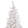 thumbnail image 5 of Northlight 9' Pre-Lit Flocked Norway White Pine Artificial Christmas Tree Warm White LED Lights, 5 of 8