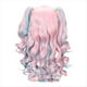 thumbnail image 3 of Peluca de Cosplay 80 cm Clip de Anime Color Cabello Rizado Peluca Multicolor Europea y Peluca de Halloween, 3 of 6