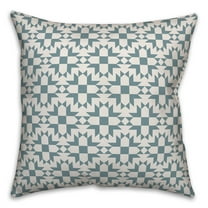 Creative Products Modern Star in Blue 16x16 Spun Poly Pillow