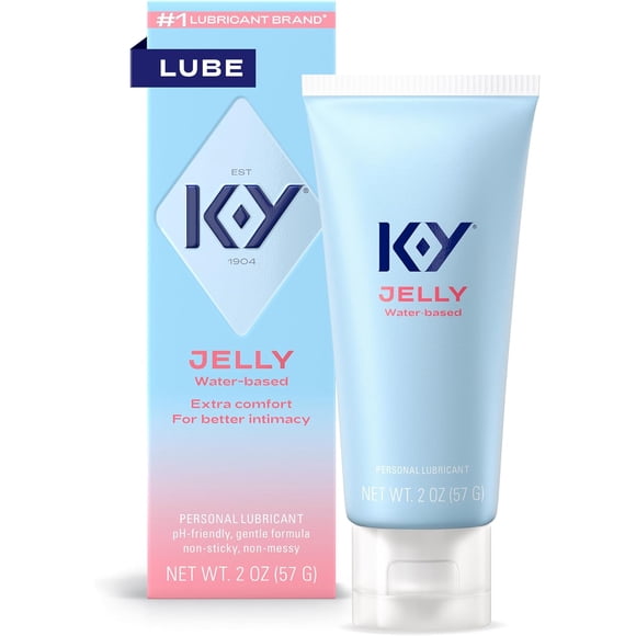 Lubrifiant Pesonal à Base d'Eau KY Jelly 2 oz (57 g)