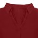thumbnail image 5 of Vestido de Manga Larga para las Mujeres Caída Color Sólido Solapa Bolsillo de Manga Corta, Vestido Corto de Manga Larga para las Mujeres Longitud de Rodilla Casual, 5 of 8
