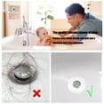 thumbnail image 3 of NTCZH Shower Drain Stopper Lightweight and Soft, TPE/TPR Drain Hair Catcher, Strainers Protectors Cover ​for Floor, Laundry, Kitchen, Bathroom Laundry, and Bathtub, 3 of 7