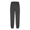 thumbnail image 5 of ZVNAΖH Men's Pajama Joggers -Lightweight Pj Bottoms Lounge Pant Drawstring Pockets Elastic Banded Ankle Sleep Pant, 5 of 8