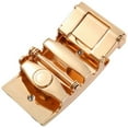 thumbnail image 4 of Slide Click Buckle Automatic Leather Belt Buckle Belt Buckle Replacement for Men, 4 of 10