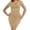 Beige, variant on OSOLU Solid Color Women Tight Fitting Waist Hugging Dress Cute Sundress Dresses For Women 2025 Elegant Classy