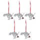 thumbnail image 1 of Adornos para árbol de Navidad para perros, 5 piezas, adorno navideño para perros con caca, adorno navideño para perros con caca, construido para el futuro, 1 of 9