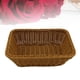 thumbnail image 4 of GOOHOCHY Imitación de ratán tejer canasta de pan de hierro, 4 of 8