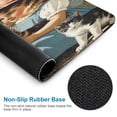 thumbnail image 3 of Girl Loved Cat Mouse Pad - Studio Series, Computer Mouse Mat with Anti-slip Rubber Base, Mouse Pad with Stitched Edge,Mouse Pad for Computers，Laptop 10"x12", 3 of 8