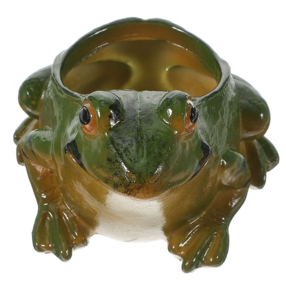 FRCOLOR Cute Animal Shaped Succulent Plant Pot 2pcs Cartoon Planter Vase