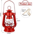 thumbnail image 3 of HIBIBUD 2026 New Vintage Kerosene Oil Lantern, Hurricane Lamp, 7.5 Inch Oil Lamps, Portable Burning Lantern, Hanging Lantern with Cotton Wick for Outdoor Indoor Kerosene Lamp, Green 19Cm, 3 of 6