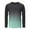 a-Green26064, variant on VNKIDY Mens T-Shirt Gradient Long Sleeve Crewneck Tees Relaxed Fit Quick Dry Breathable Stretch Tops For Sports Running Gym Casual Daily Wear Leisure Top