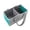 Blue, variant on Soft Fabric Toniebox Carrying Case, Holds 30-40 Tonies Figures, Portable with Handle for Kids Travel Toy Storage and Protection