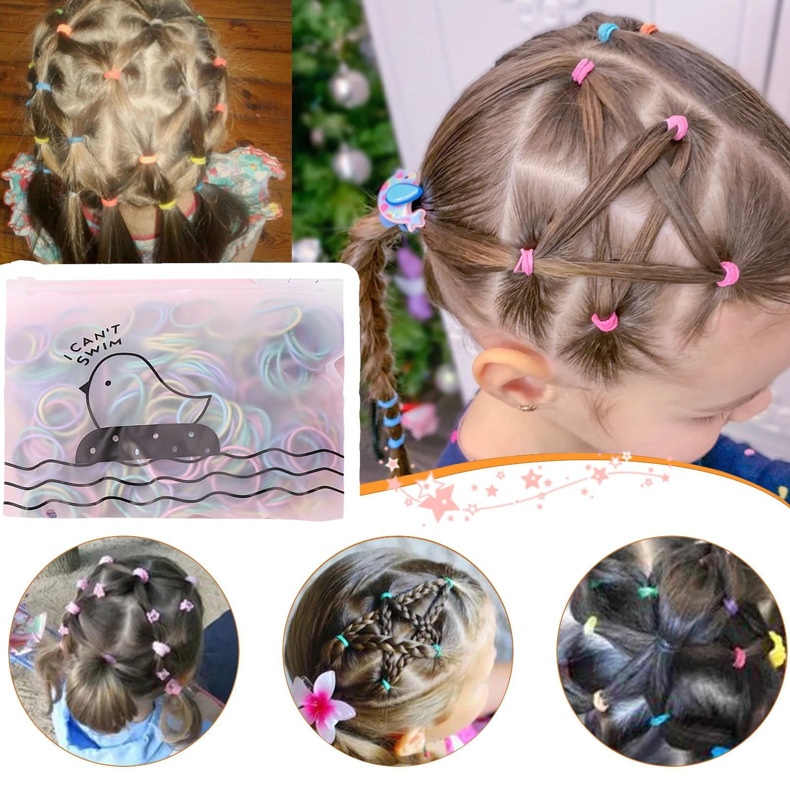 The Hair Tie Hair Ponytail Holder Scarf Scrunchies for Women Hair Loops Elastic Big Hair Ties Elastic Bands Hair Holder Organizer for Women Scrunchies with Scarf Tails Elastic Hair Ties Ribbon Hair