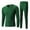 Army Green, variant on ZyeKqe Mens Thermal Underwear Sets Base Layer Cold Weather Top Bottom 2 Piece Soft Warm Outfits Fall Winter Underwear