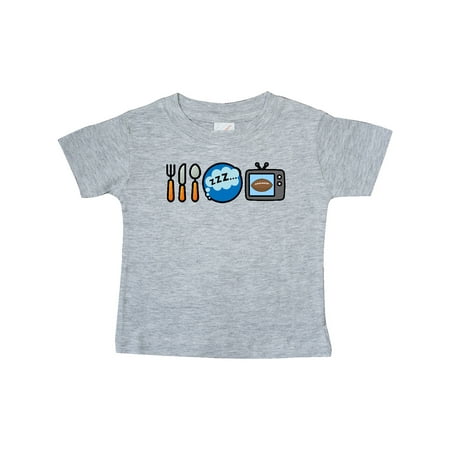 

Inktastic Eat Sleep Watch Football Gift Baby Boy or Baby Girl T-Shirt