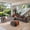 Gray, variant on Ovios 127” Oversized Modular Sectional Sofa 8 Pieces Deep Seat Corduroy Cloud Couch with Ottoman Black L-Shaped Sectional for Living Room, Black