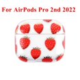 thumbnail image 1 of Funda rígida Fruit PC para Airpods Pro 2 1, fundas para auriculares para Airpods 3, funda transparente para auriculares de PC para airpods 3 pro Tan Jianjun unisex, 1 of 2
