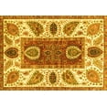 thumbnail image 1 of Ahgly Company Indoor Rectangle Abstract Yellow Modern Area Rugs, 7' x 10', 1 of 4