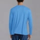 thumbnail image 5 of pstuiky camisas de manga larga para hombre, Camiseta informal de manga larga con cuello redondo para hombre, color liso, transpirable, para correr y hacer ejercicio camisetas de hombre xxl, 5 of 8